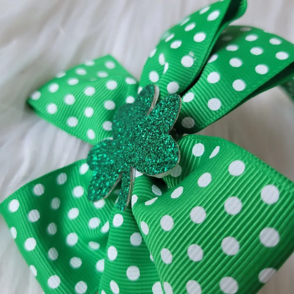 St. Patrick’s Day Shamrock Headband